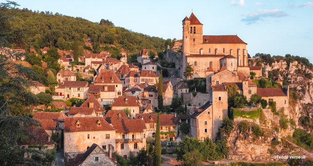 soleil saint cirq lapopie